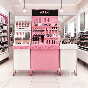 Gabinete de exhibición de cosméticos personalizado APEX, estante de exhibición de belleza de maquillaje al por menor Led o estantes de exhibición de cosméticos - Product Image 6