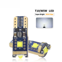 Auto T10 W5W 194 168 3030 3SMD LED Canbus Autolampe Leselampe Innenraum Seitenmarkierungsleuchte Weiß 12-24V