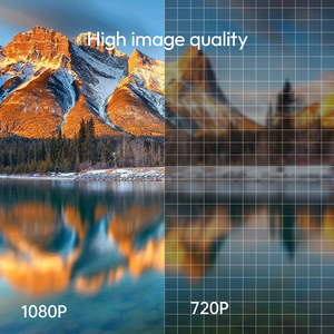 Máy chiếu thông minh Android BYINTEK 4K 1080p, máy chiếu rạp hát gia đình A22, 1000 <span class=keywords><strong>lumens</strong></span>, LCD 1080P, máy chiếu mini di động dùng cho gia đình - Product Image 3