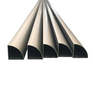Tubos de aluminio triangulares de tubo redondo de cuarto de aluminio de diferentes tamaños personalizados - Product Image 4
