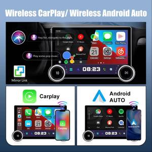 เครื่องเล่นนำทางในรถยนต์ 4G Octa Core หน้าจอ 11.5 นิ้ว พร้อมปุ่มควบคุมคู่ รองรับ BT แฮนด์ฟรี วิทยุ CarPlay Android Auto หน่วยความจำ 6+128GB WIFI - Product Image 5