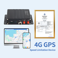 Limiteur de vitesse GPS 4G, alarme de survitesse pour véhicule, gestion de flotte, support fabricant OEM, garantie d'un an