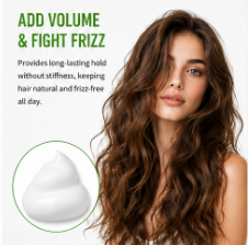 <span class=keywords><strong>Mousse</strong></span> Coiffante Volumisante Fixation Forte <span class=keywords><strong>Cheveux</strong></span> Lisses et Doux – Meilleure Vente - Product Image 6