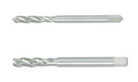Taraud à cannelures spirales pour opérations de filetage en atelier et taraudage de trous aveugles lors de la production de pièces métalliques
