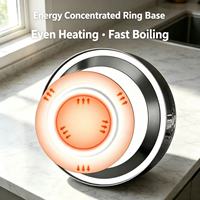 Bouilloire sifflante en acier inoxydable avec poignée en bois, grande capacité, pour cuisinière, pour la maison et l'extérieur, plusieurs couleurs disponibles