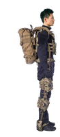 Exosquelette mécanique passif personnalisable pour les membres inférieurs, assistance à la marche et support de charge
