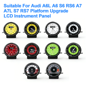 Para Audi A6L A6 S6 RS6 A7 A7L S7 RS7: Cronó<span class=keywords><strong>metro</strong></span> de panel de instrumentos para coche, medidor electrónico automático, reloj deportivo, cronógrafo inteligente - Product Image 1