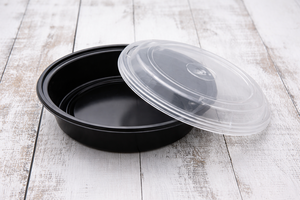 Contenedor de Almacenamiento de Alimentos Moderno de Plástico PP Desechable Apto para Microondas HACAMY con Tapa Resistente para Llevar - Product Image 2