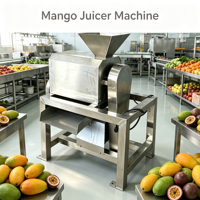 Commerciële industriële spiraalvormige schroef fruitpers sinaasappelsapcentrifuge en -pulpmachine