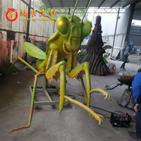 Simulation d'insecte astronomique, modèle de Mantis, paysage, thème d'extérieur, parc de loisir, à vendre,