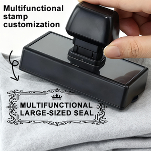 Sello de Tinta para Oficina GT3555 (35*55mm) - Sello Flash con Logotipo Personalizado, Impresión UV, Plástico Multifuncional, 90.4g - Product Image 1