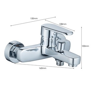 Robinet de douche de baignoire durable avec la résistance à la corrosion et la conception économiseuse d'eau - Product Image 6