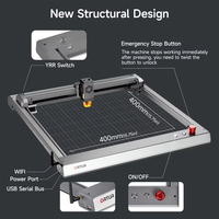 Découpeuse et graveuse laser CNC OLM3 20W haute précision à diode, écologique, pour projets d'art et d'artisanat sur bois et acrylique