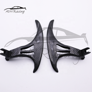 Palette de changement de vitesse en fibre de carbone noire brillante pour Infiniti Q50 G35 G37 R35 370z Q60 2007-2016 - Product Image 3