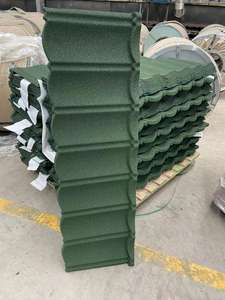 Shandong-Estilo industrial para tejas metálicas recubiertas de piedra ondulina Materiales de construcción para láminas de techo de hotel - Product Image 3