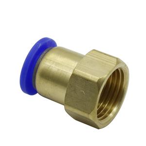 ข้อต่อตรงแบบนิวเมติกสำหรับระบบน้ำในสวน ขนาดเส้นผ่านศูนย์กลางภายนอก 6/8/10/12 มม. ต่อกับเกลียวในขนาด 1/8" 3/8" 1/2" 1/4" - Product Image 5