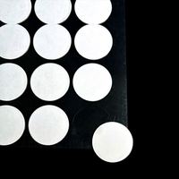 Points adhésifs ronds transparents blancs sur mesure en acrylique, double face, avec colle nano