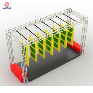 Ngoài trời trong nhà tổ chức sự kiện NINJA CHIẾN BINH khóa học trở ngại nhôm giàn thương mại dành cho người lớn trở ngại NINJA CHIẾN BINH khóa học - Product Image 4