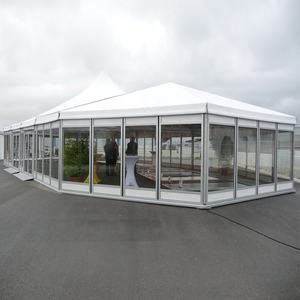 เต็นท์เซลท์แค้มปิ้งปิ้งย่าง20ม.,รูปหลายเหลี่ยมกลางแจ้ง <span class=keywords><strong>Pagode</strong></span> 5X5 Festival - Product Image 6