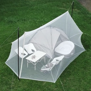 गर्म बिक्री आउटडोर सफेद ट्रापेज़ोइडल मच्छर जाल के लिए इस्तेमाल किया जाने वाला बाहरी सफेद ट्रापेज़ोइडल मच्छर जाल - Product Image 4