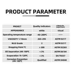 Graxa de gordura branca lubrificada, alta e baixa temperatura - Product Image 4