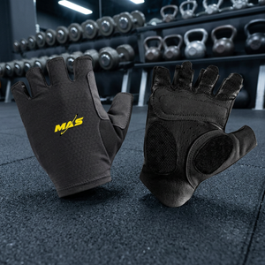 Cycling Gloves for Men Women Breathable Leather Mountain <b>Bike</b> Riding Half <b>Finger</b> Non-Slip Palm Protection Fitness Cycling - Product Image 3