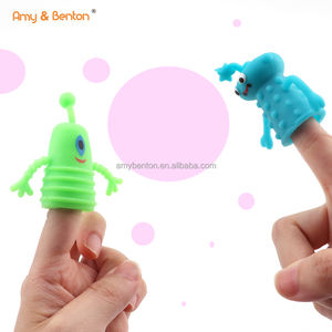 Marionetas <span class=keywords><strong>de</strong></span> goma coloridas con forma <span class=keywords><strong>de</strong></span> <span class=keywords><strong>monstruo</strong></span> para niños, juguetes para dedos, novedad, superventas - Product Image 3