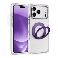 Coque de téléphone carrée magnétique transparente en TPU anti-jaunissement de haute qualité avec protection 360° pour iPhone 18 Pro Max