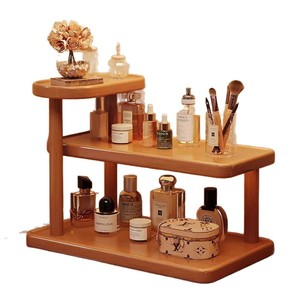 Portable Desktop <b>Shelf</b> Skincare Organizer Three-Layer Modern Minimalist Storage <b>Rack</b> for Perfume Lipstick Jewelry - Product Image 5