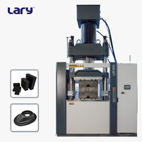 Presse à platine de vulcanisation et de compression automatique LARY LRF600 6000 KN pour le moulage de feuilles de caoutchouc, avec force de serrage hydraulique PLC
