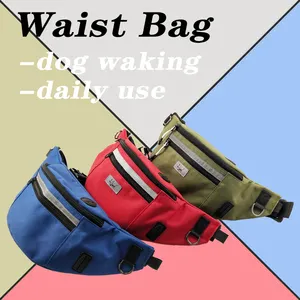 Poop-Taschen halter, Trainings-Snack-Tasche, multifunktion ale Hüft tasche akzeptieren benutzer definierte Farbe und Logo wasserdichte Hundekot-Taschen halter