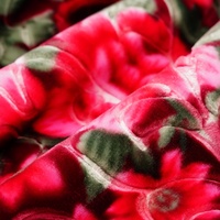 Vietnam Style écologique 3D imprimé fleur couverture cachemire épaissir Raschel en relief hiver ensemble de literie
