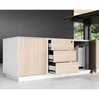Dernier modèle de mobilier de bureau moderne de luxe à hauteur réglable Table électrique Bureau de direction en L