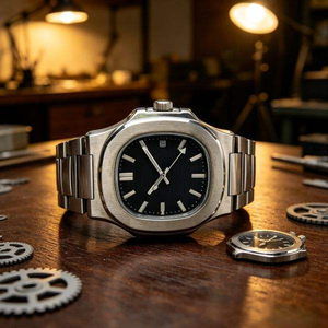 Montre mécanique automatique en acier inoxydable 304 - Lumineuse et étanche avec calendrier - Product Image 6