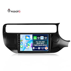 Podofo per <span class=keywords><strong>KIA</strong></span> <span class=keywords><strong>RIO</strong></span> 2015-2017 (Guida a Destra) Autoradio Qualcomm 8 Core 9'' 4+64G CarPlay/Android Auto Wireless WiFi 4G OEM - Product Image 1