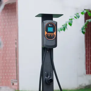 Feyree pengisi daya mobil ev 5-15p, stasiun pengisian daya 12kw 85V-264V untuk mobil listrik tipe 1