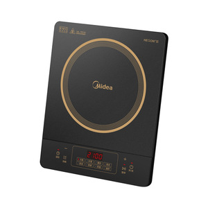 Table de cuisson à induction Midea 2100W, commande tactile, panneau en verre, modèle C21 RT21E01 - Product Image 1