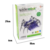 Kit de robot araignée électrique à assembler, prix direct usine, jouet éducatif STEM, jouets scientifiques DIY incroyables