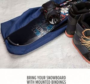 Bolsa de Snowboard Personalizada para Hombre, Mujer y Jóvenes, con Asas Ergonómicas, Ligera, Portátil, Impermeable, Diseño de Poliéster, Función Antirrobo - Product Image 4
