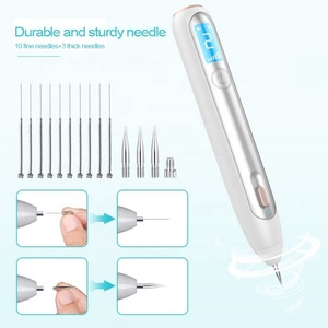 Professional Tag Removal Pen 6 Levels Adjustment Facial Skin Mole Removal <b>Machine</b> Spotlight Beauty Pen Wireless Charging Base - Product Image 6