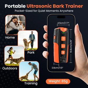 Appareil portable <span class=keywords><strong>anti</strong></span>-aboiement pour <span class=keywords><strong>chien</strong></span> à ultrasons, 3 modes, pour extérieur, <span class=keywords><strong>répulsif</strong></span> <span class=keywords><strong>anti</strong></span>-aboiement, dispositif de contrôle des aboiements - Product Image 2