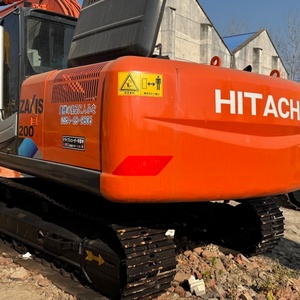 Meilleur prix, machine d'occasion, excavatrice Hitachi Zx200 de 20 tonnes d'occasion, faible nombre d'heures de travail, en bon état, en stock - Product Image 2