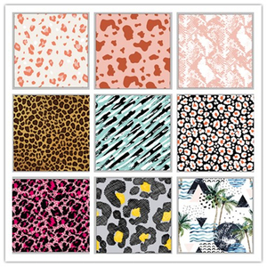 Mẫu Miễn Phí Tùy Chỉnh In Kỹ Thuật Số Spandex Jacquard Liverpool Bullet Vải Cho Headwrap Tóc Bow By The Yard - Product Image 4