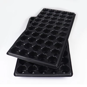 Vassoio per Semina Rettangolare <span class=keywords><strong>a</strong></span> 50 Fori, Vaso per Piantine, Attrezzo per la Semina, Vassoio in Plastica per Ortaggi, Vendita all'Ingrosso - Product Image 1