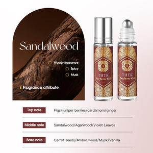 長続きするフレッシュフレグランスロールオン香水10g天然エッセンシャルオイルアラブオリジナルブランド女性と男性用 - Product Image 3