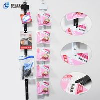 YIWANG Métal Supermarché Accrocher Merchandising Bandes Affichage Clips Bandes