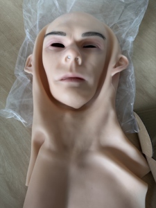 Thực Tế Silicone Mặt Nạ Bên Mặt Nạ Cho Crossdressers Chuyển Giới Cosplay Halloween Trang Phục Ngụy Trang - Product Image 5