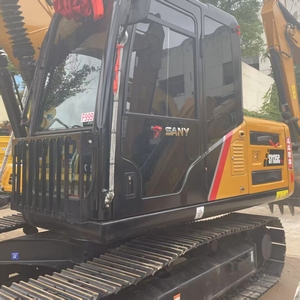 Pelle hydraulique sur chenilles SANY135CPro d'occasion en bon état pour la construction, l'agriculture, le creusement et le moteur à noyau. - Product Image 2