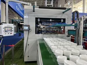 Nhựa thực phẩm súp bánh bát nắp rõ ràng vỉ hộp <span class=keywords><strong>container</strong></span> Máy làm bh850 - Product Image 5