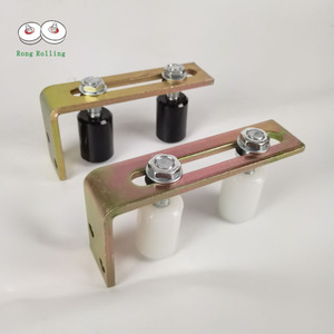 Nặng cửa trượt trên Nylon hướng dẫn con lăn bánh xe, Con lăn cửa trượt, Con lăn quay âm thầm và trơn tru - Product Image 4